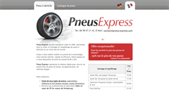 Desktop Screenshot of pneus-express.com