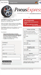Mobile Screenshot of pneus-express.com